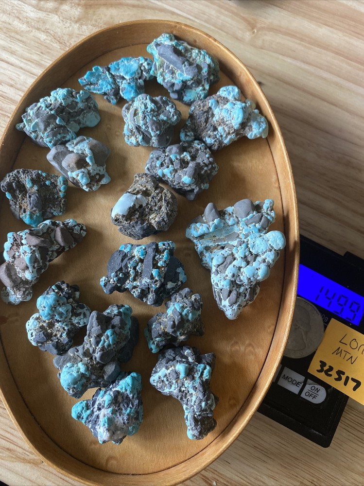 Lone Mountain Turquoise Rough