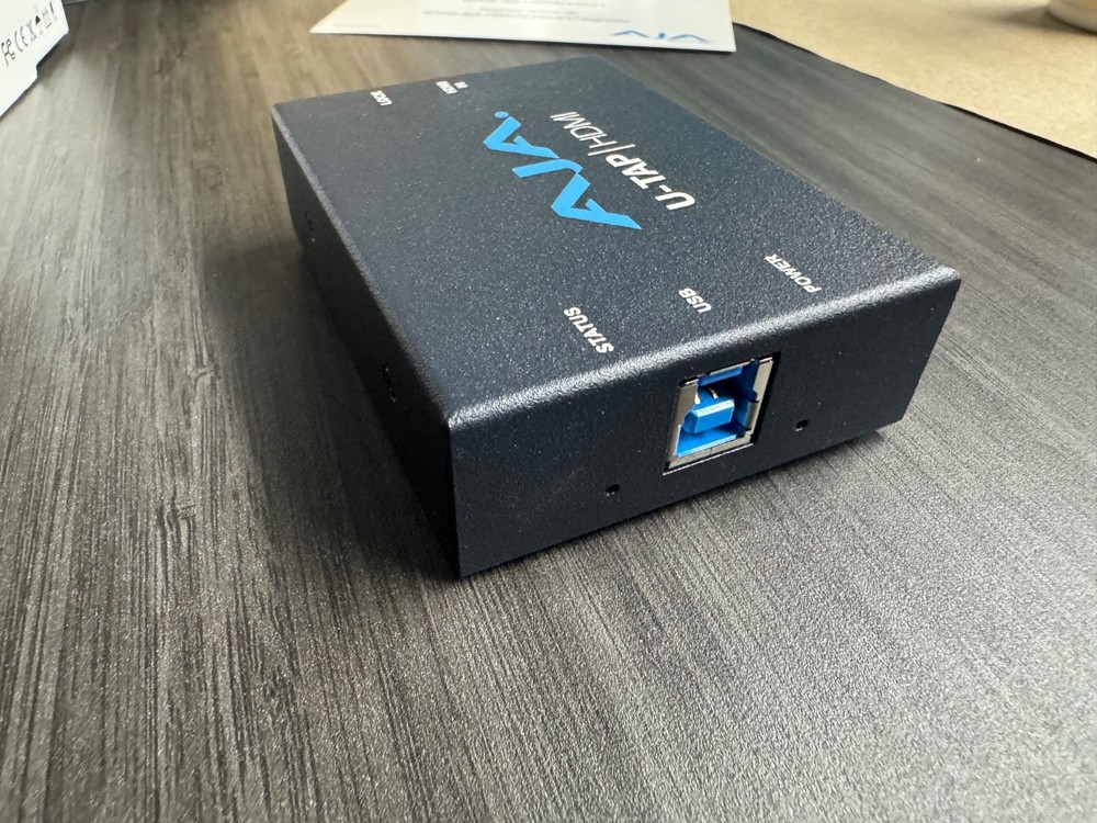 AJA U-TAP HDMI Video/Audio Capture, USB 3.0