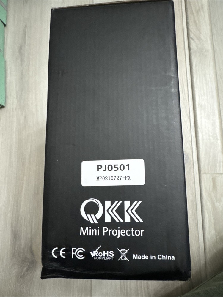OKK Mini Projector New In Box White