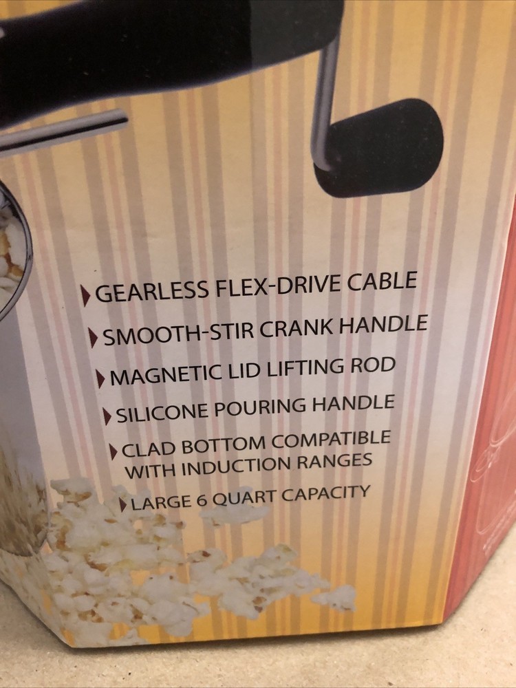 StovePop Stainless Steel Popcorn Popper