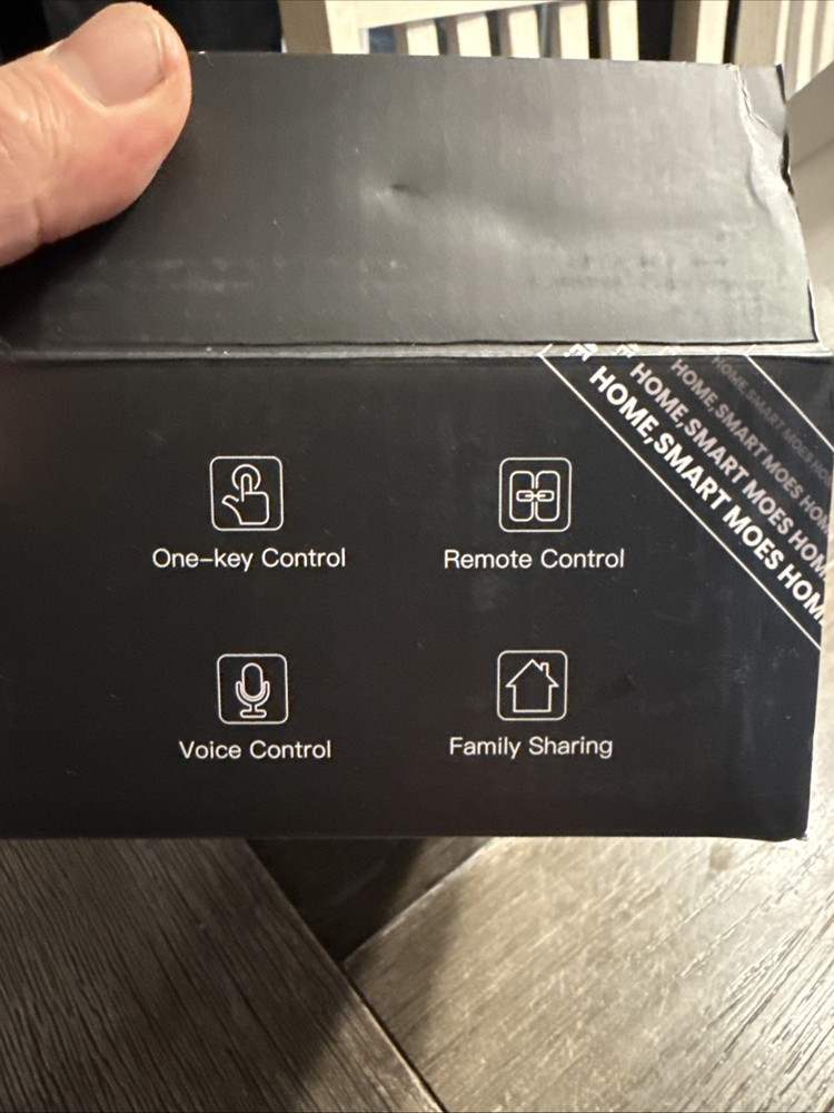 Morales Smart Star Switch Black 3 Gang