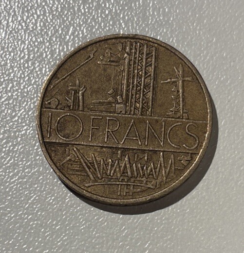 FRANCE 10 FRANCS 1977