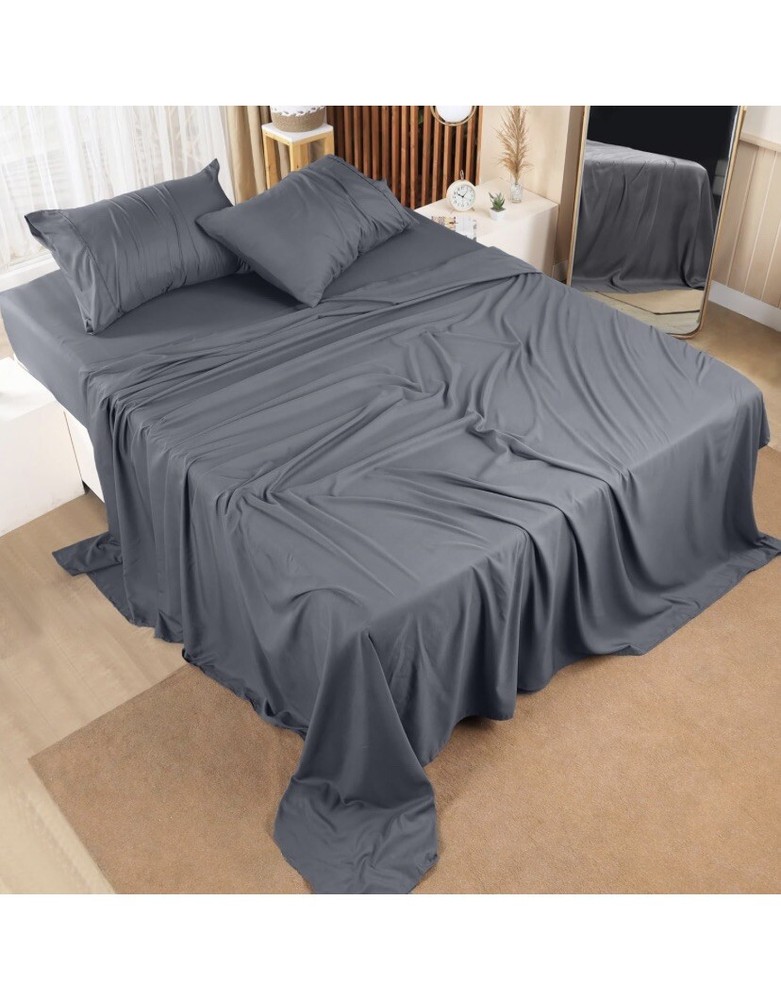 Utopia Bedding Queen Bed Sheets Set - 4 Piece Bedding - Brushed Microfiber