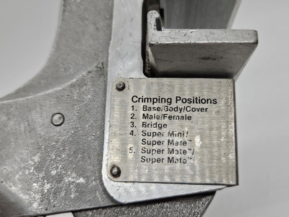 3M Telcomm 4255 Hand Presser / Crimper for Super Mini and Super Mate Modules