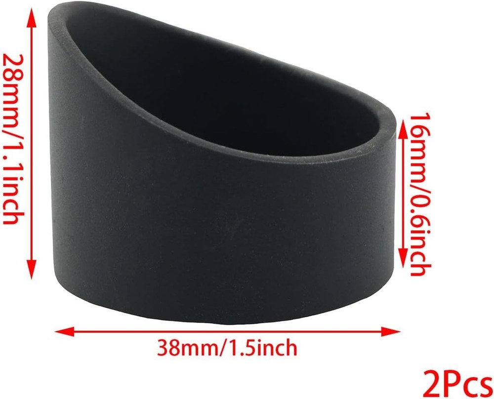 2PCS Binocular Eye Cups Rubber Microscope Eyepiece Cups...