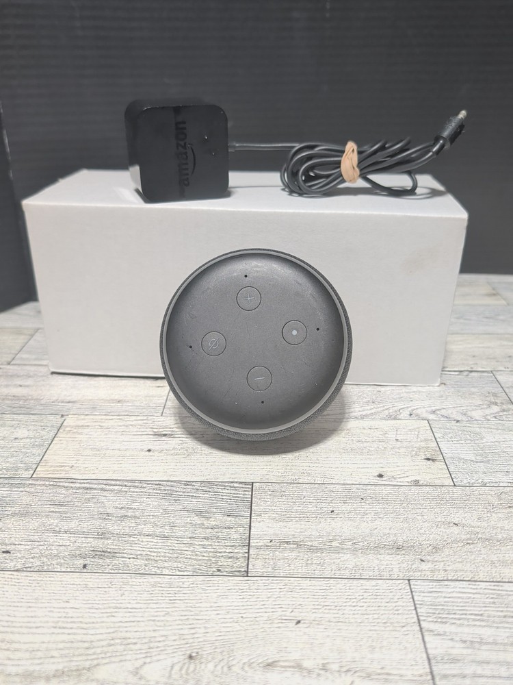 Amazon Echo Dot (3rd Generation) Smart Speaker Black Factory Reset Tested Works