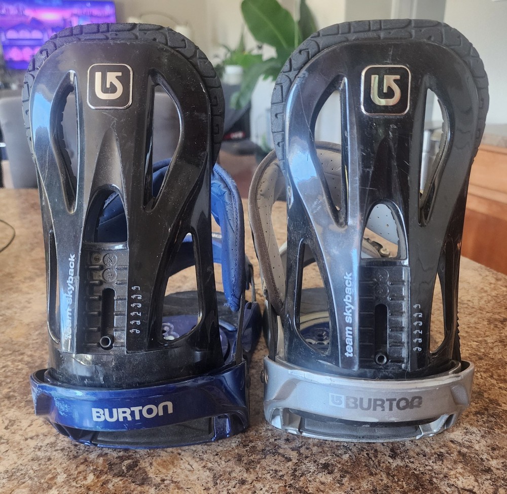 Burton Mission Snowboard Bindings Sz Large