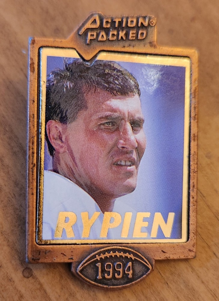 1994 Action Packed Pin - Mark Rypien - Redskins