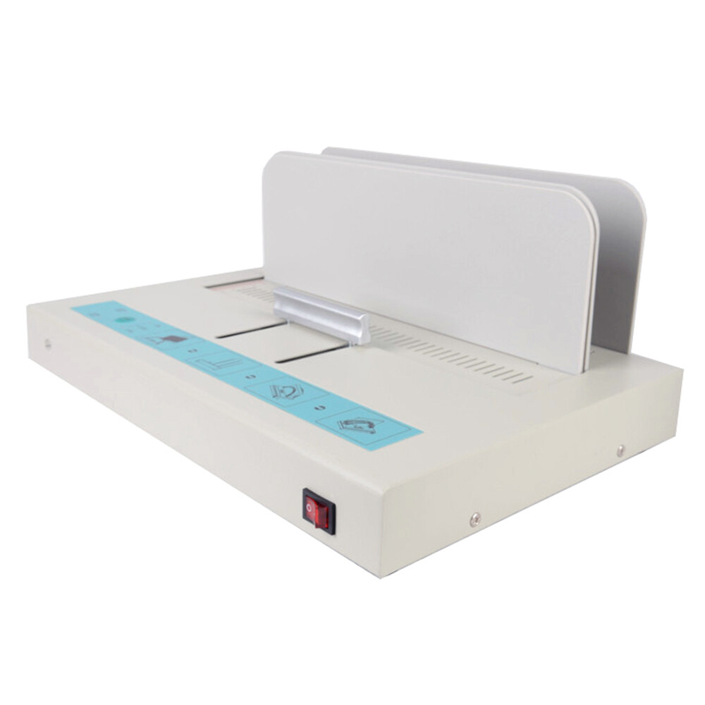 110V Universal Binding Machine Electric Book Automatic A4 Paper Binder Puncher
