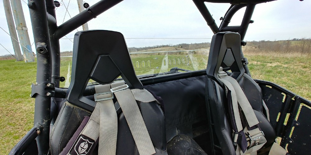Can-Am Commander / Commander Max 2011-2020 Rear Lexan Window w/ Lower Panel.