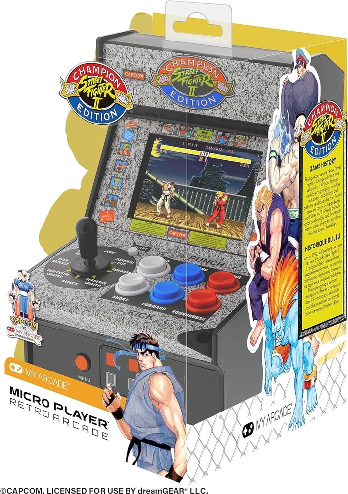 Authentic Street Fighter Gaming Experience