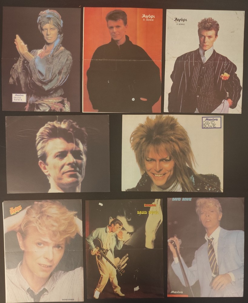 DAVID BOWIE Vintage Posters Collection Classic ROCK