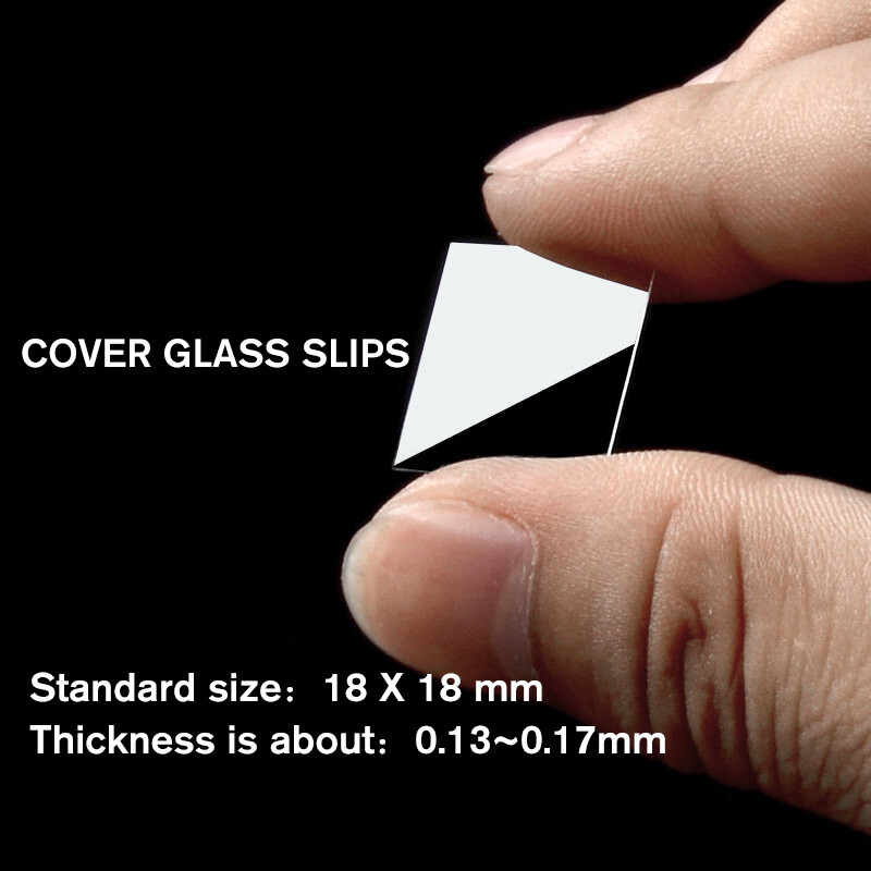 Microscope Accessories 50 BLANK MICROSCOPE SLIDES and 100 SQUARE COVER SLIPS
