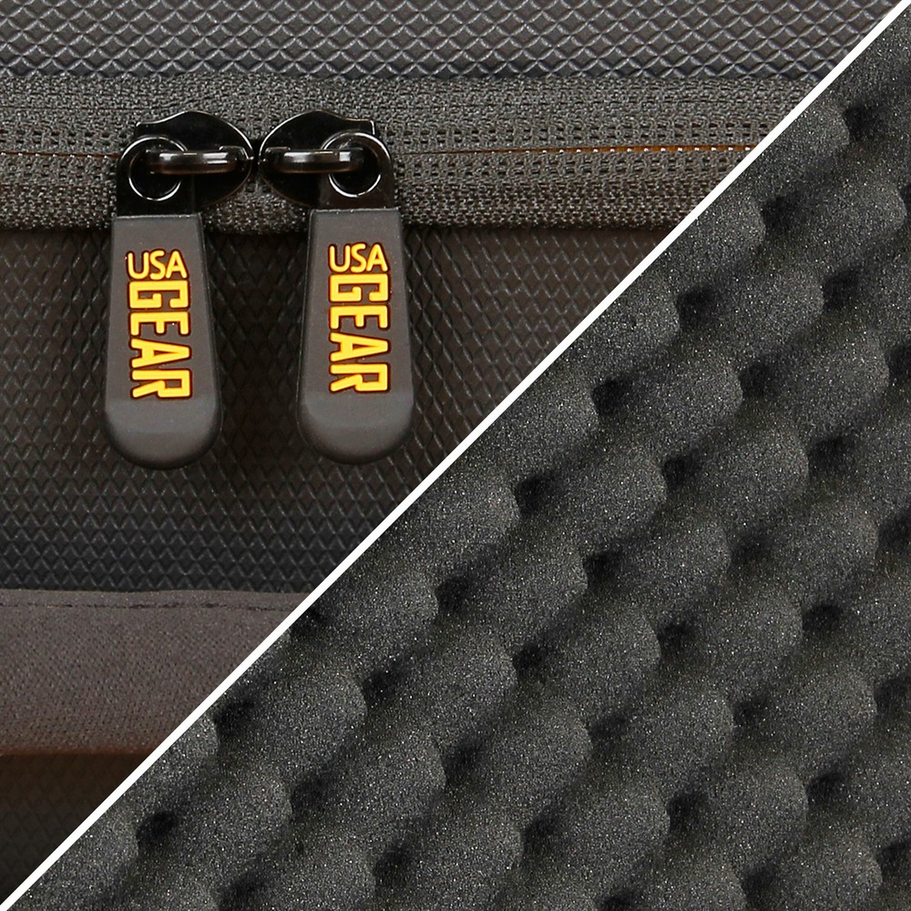 USA GEAR Case for VR Headset - Customizable Case Compatible with Oculus Quest