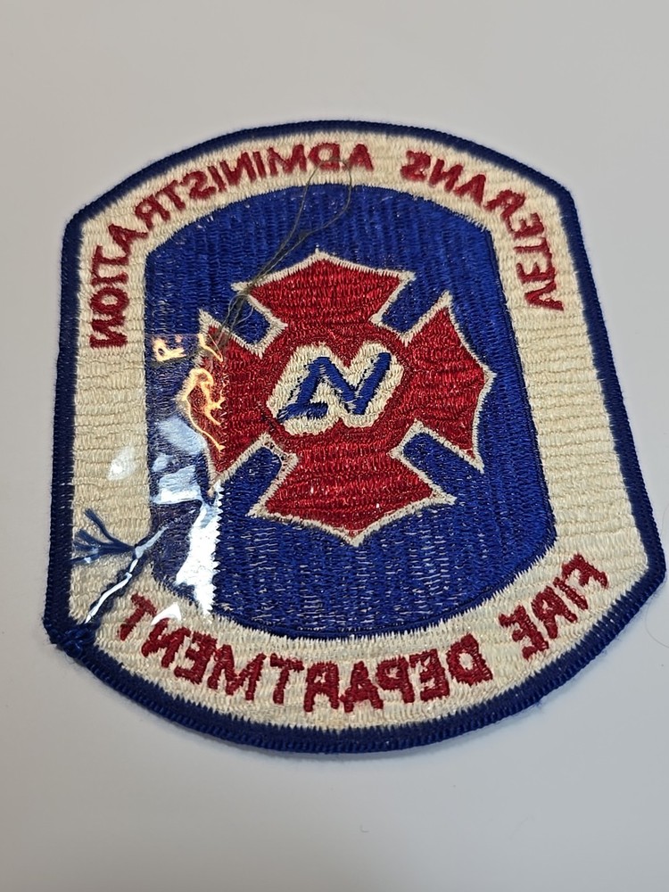 Veterans Administration Fire Department Sew-on Patch