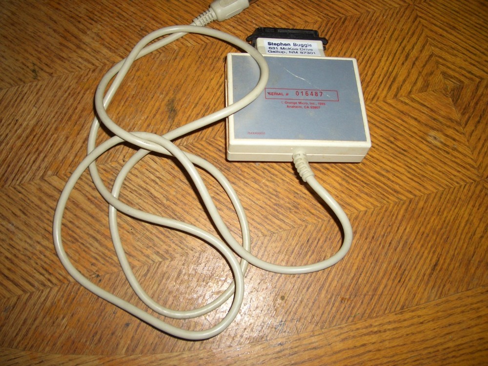 APPLE IIC: "HOTLINK" PARALLEL PRINTER INTERFACE $40.00 PLUS $12.00 SHIPPING