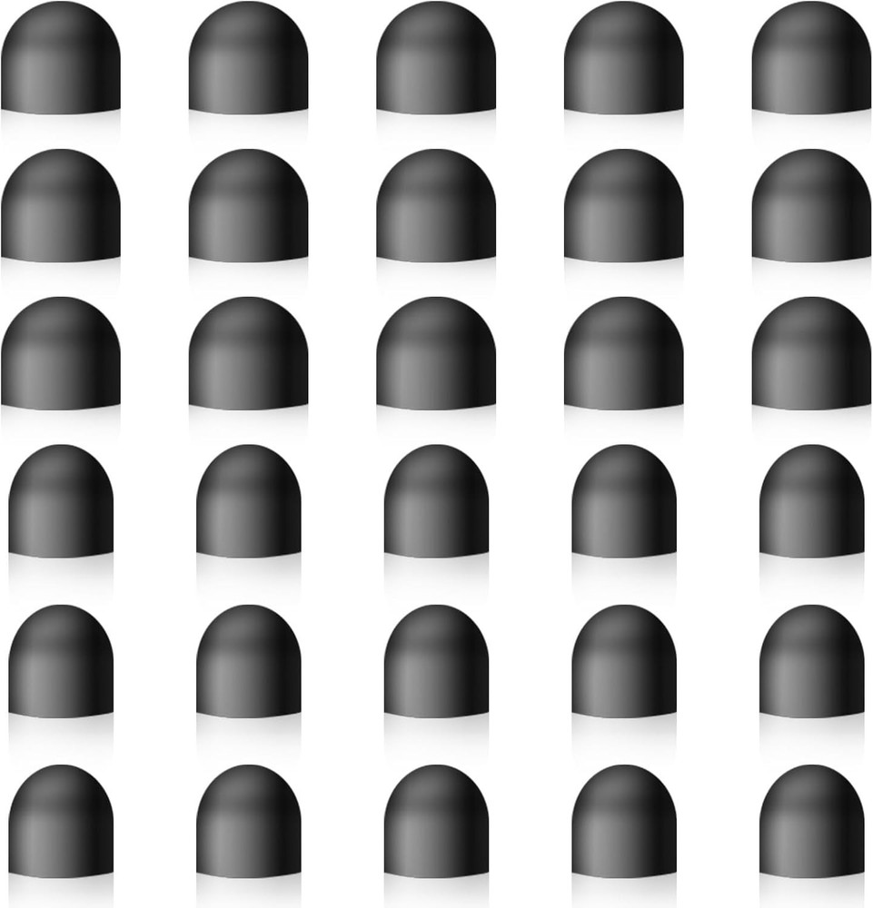 Convenient 30 Pcs Rubber Stylus Tips - Universal Compatibility for Precision Use