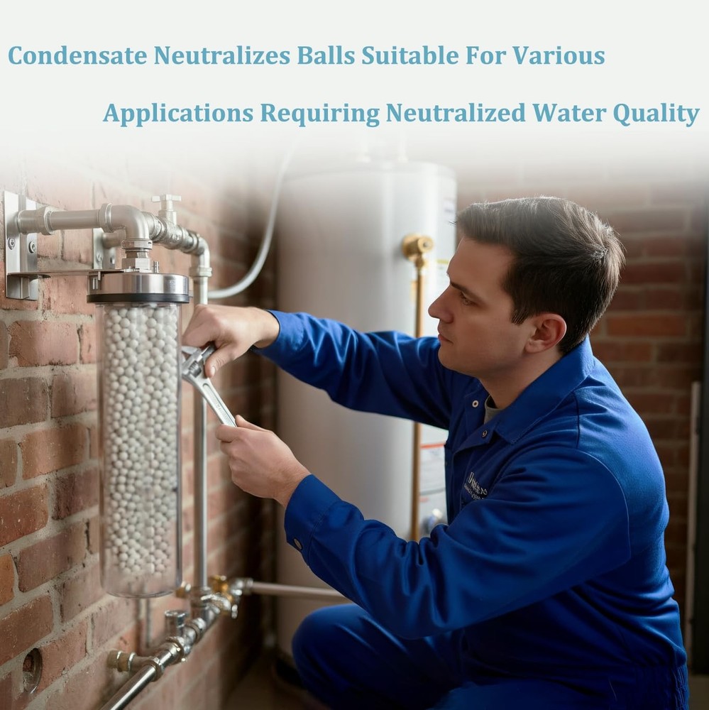 Condensate Neutralizer 3.3 Lbs Condensate Neutralizer Refill Media Pellets 7-8mm