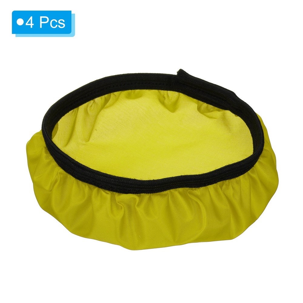 7" 18cm soft diffuser lamp cover, 4pcs fabric diffuser, yellow