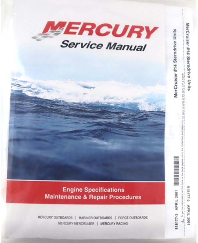Mercury Marine 90-8181773 Service Manual