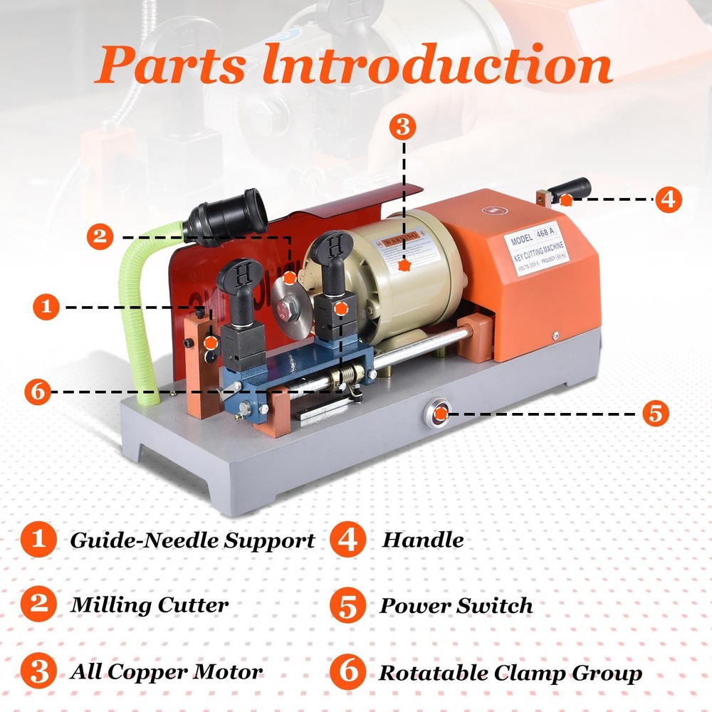 Multifunction Vertical Cutting Duplicating Machine Cutter Copier Tools