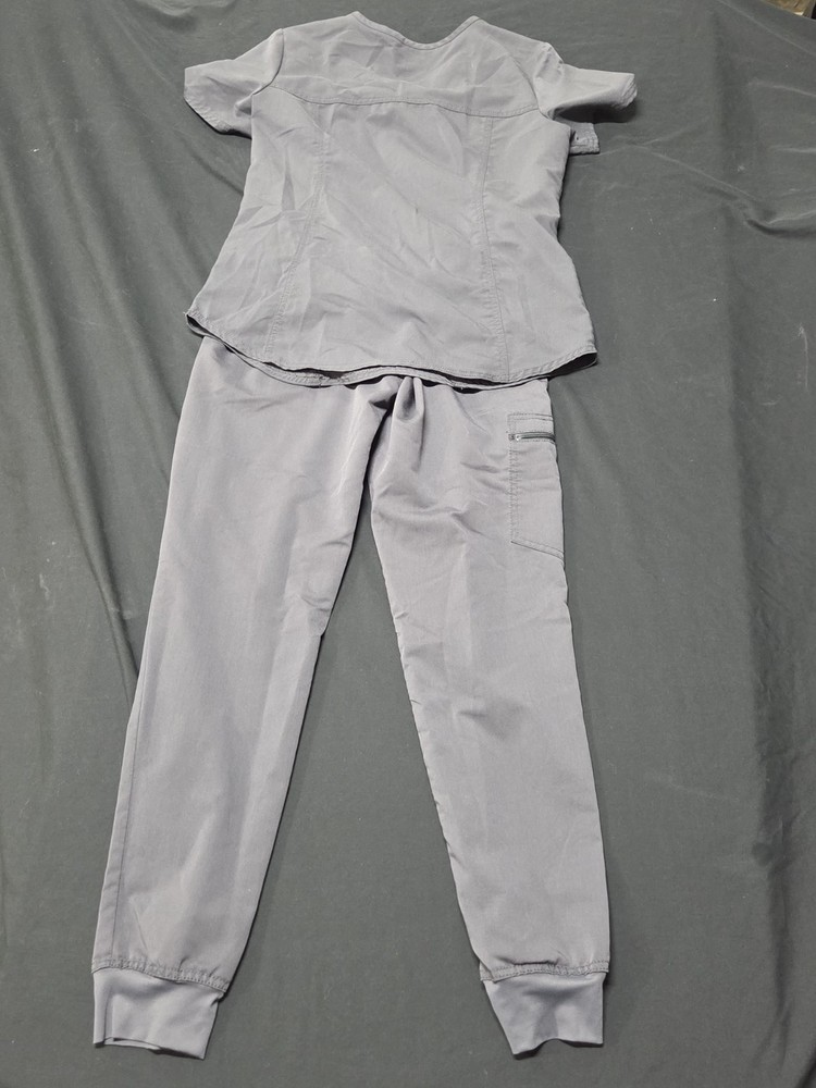 Scrub Star Womens Scrub Set Xs Gray