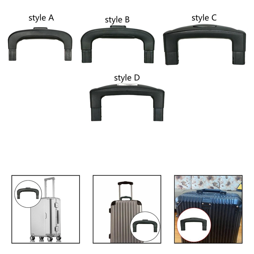 Luggage Suitcase Handle Direct Replaces Easy Installation Pull Handle Grip