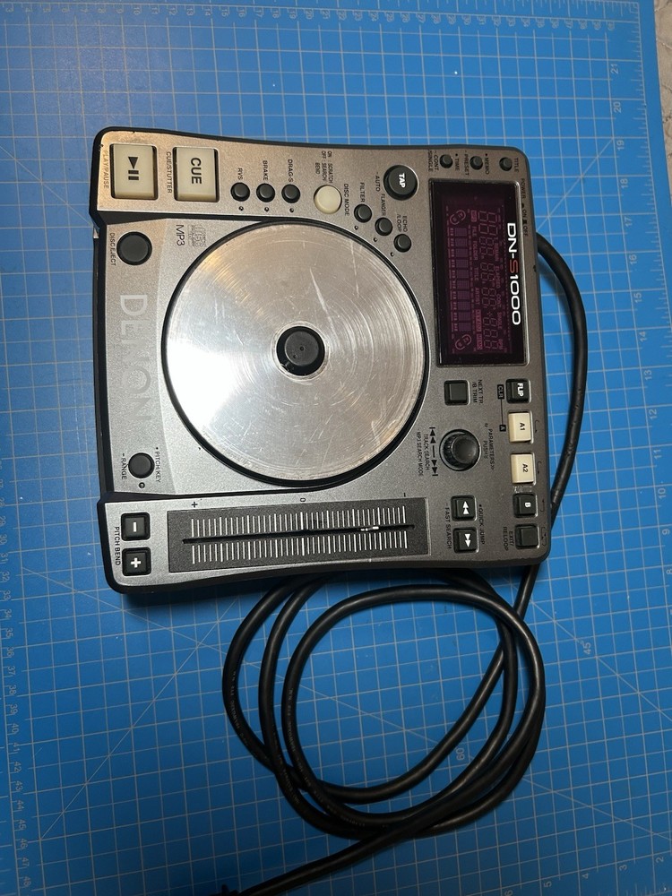 Denon DN-S1000 Professional DJ Turntable Tabletop