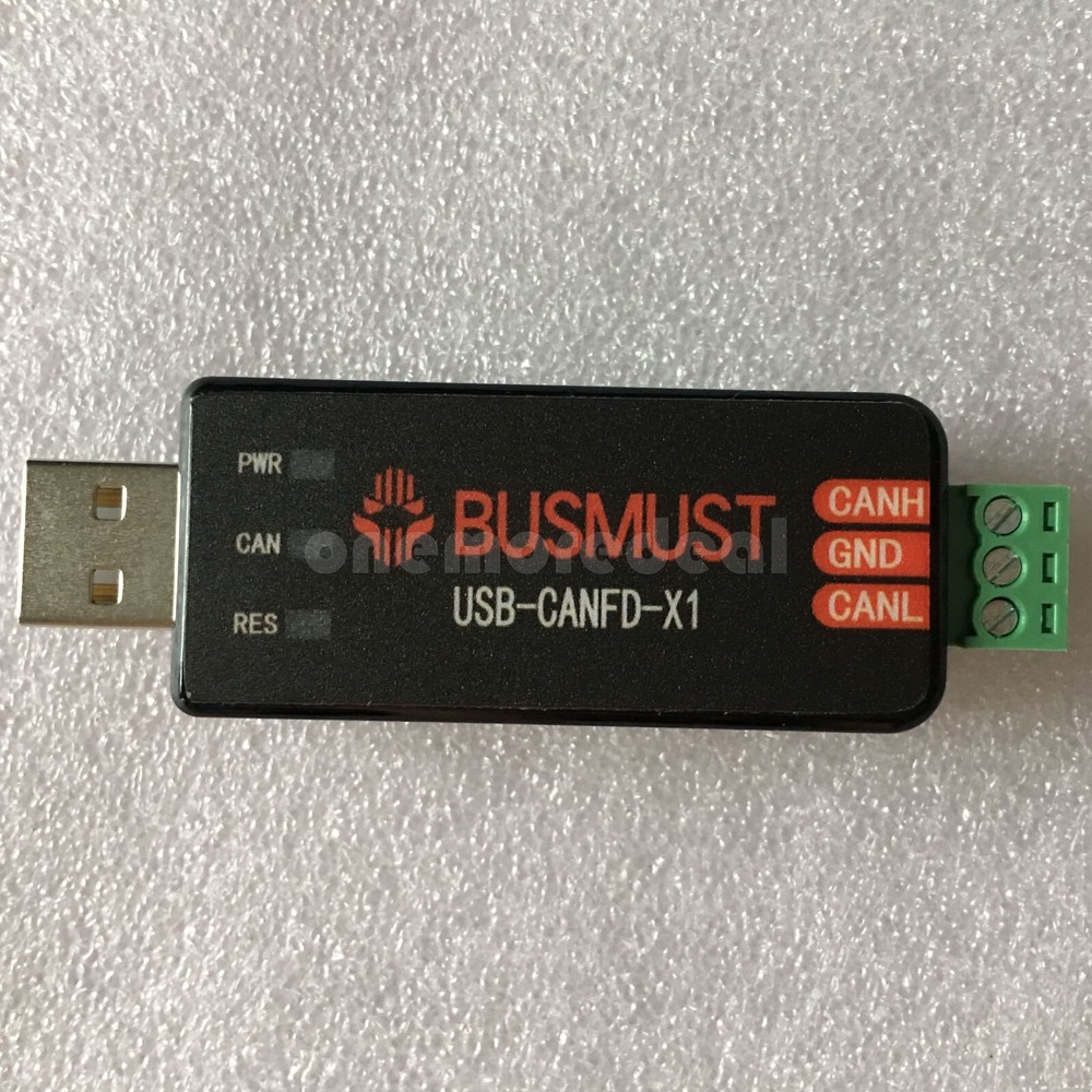 BUSMUST USB-CANFD-X1 CAN CANFD Analyzer USB to CAN FD Adapter for Upper Computer