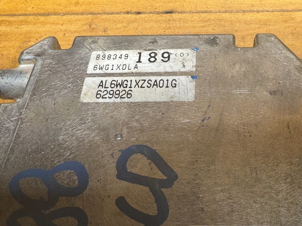 Isuzu ECM ECU 898349189 OEM Engine Control Module Diesel Computer Unit 6WG1