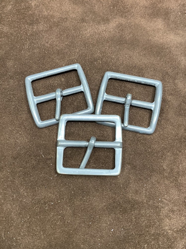 1 3/4” Solid Brass Brushed Nickel Buckle