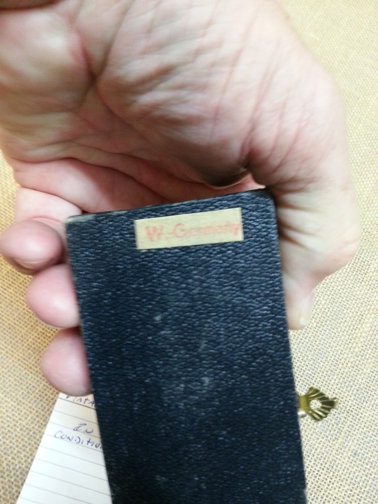 Vintage German MFG 0-1" Micrometer in Original Box