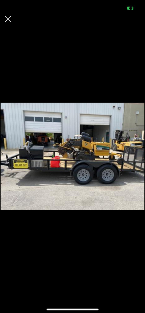 Stump grinder vermeer