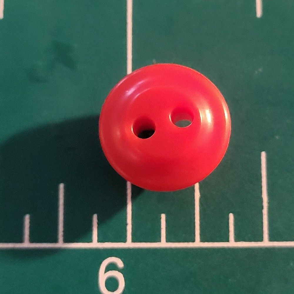 Colt # 41 button red baseball 1/2" confirmed pattern excellent condition