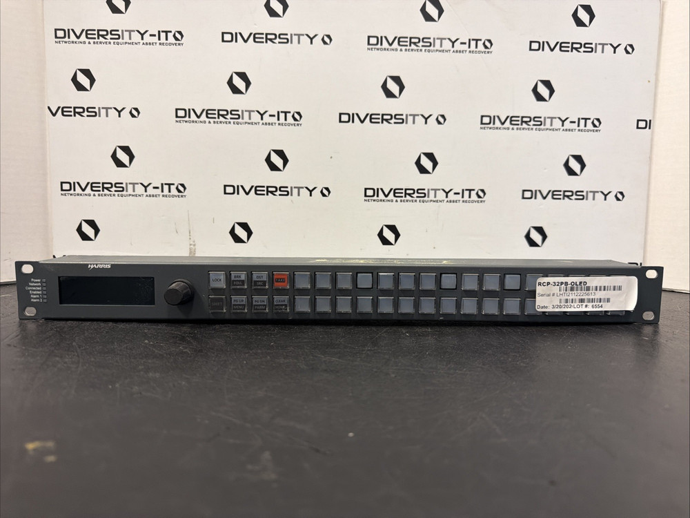Harris RCP-32PB-OLED Router Control Panel