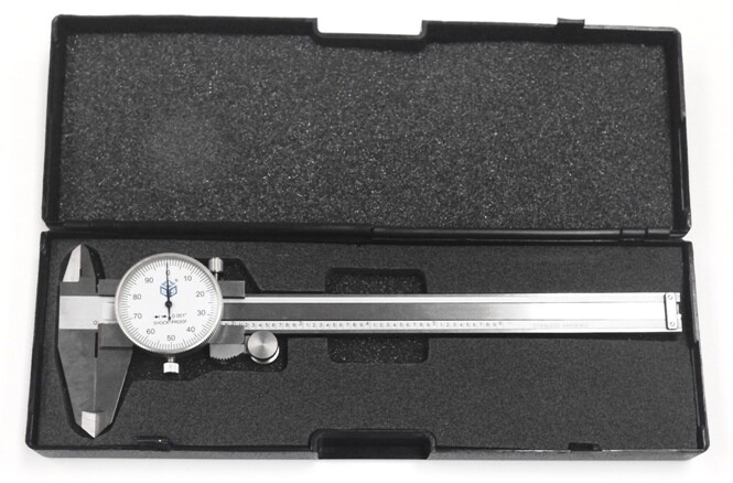 6" STANDARD RACK DIAL CALIPER (4100-0202)