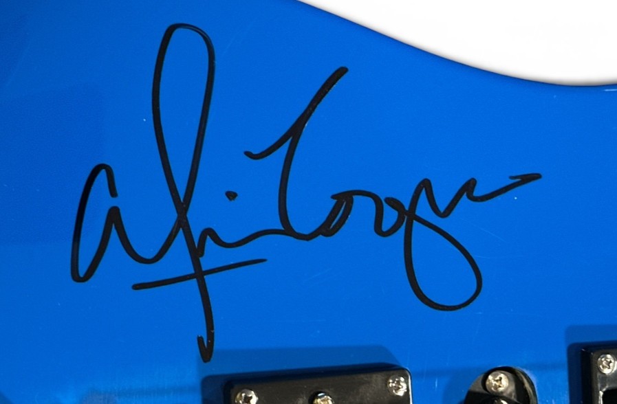 Alice Cooper Signed Electric Guitar Beckett Authenticated