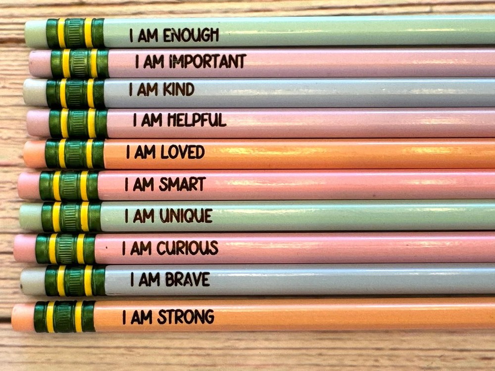 Affirmation pencils