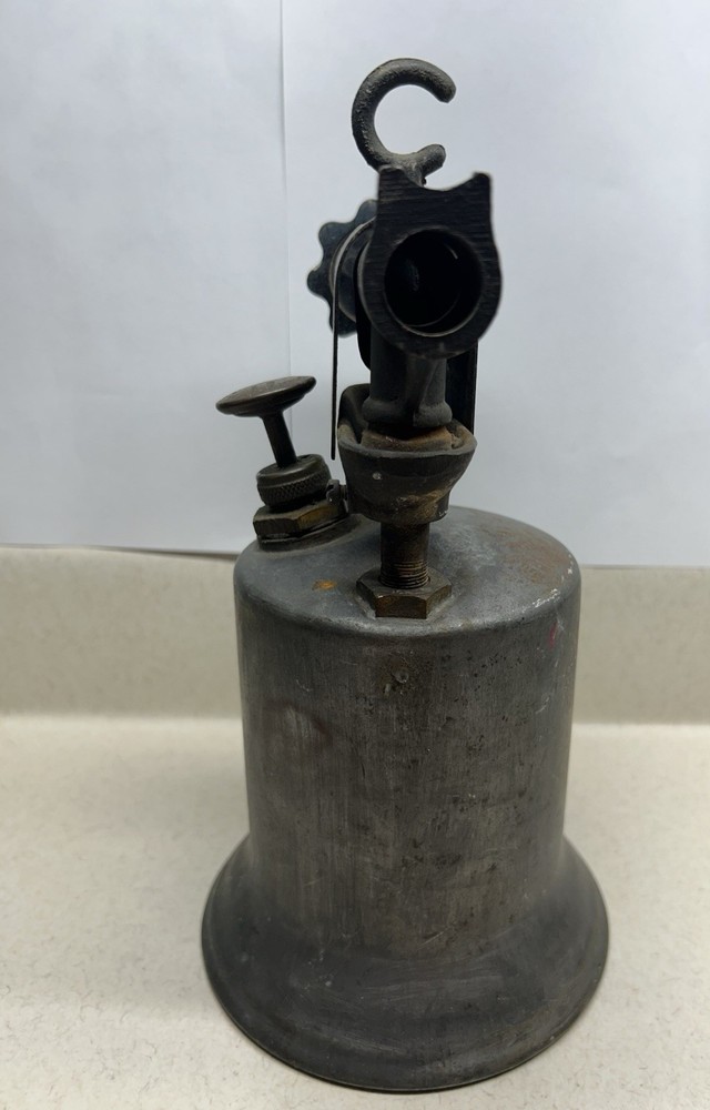 Vintage brass hand held blow torch