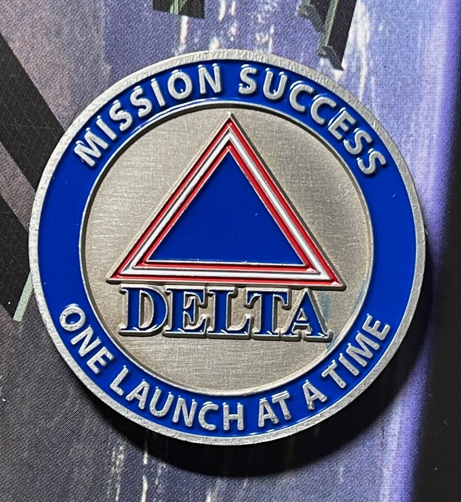 WGS 10 DELTA ULA CHALLENGE COIN