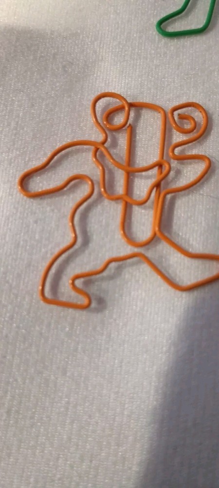 Grateful Dead Dancing Bear Paper Clips 15 Count