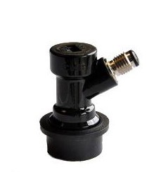 LD Carlson Ball Lock 1/4 inch MFL Threaded Liquid Connector