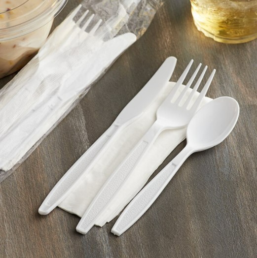 Watson Distributing Heavy Weight Cutlery Set White 250/Case