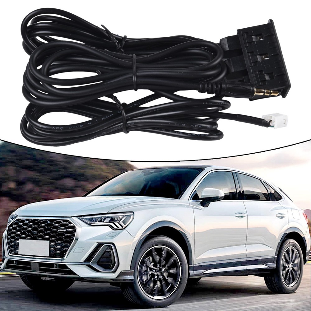 Convenient Car for DASH Mount USB AUX Port Panel Interface Extension Adapter