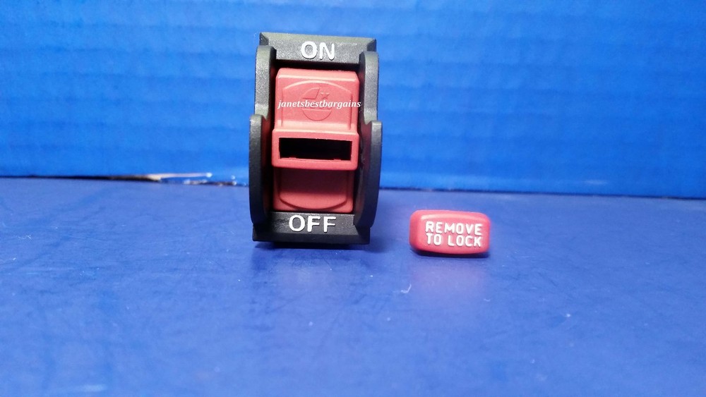 Delta Porter Cable Aftermarket Replacement Toggle Switch 489105-00 1343758 Lock