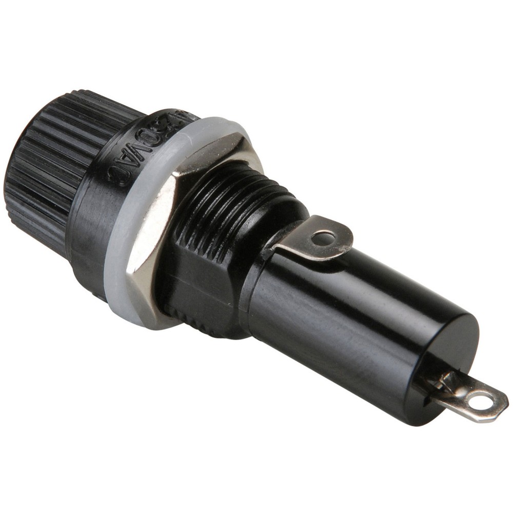 Screw Cap AGC Fuseholder Black
