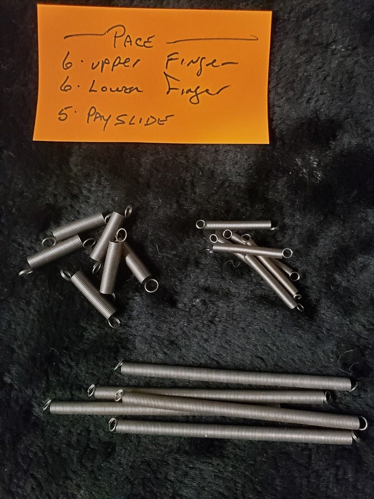 PACE, REPLACMENT UPPER, LOWER & PAYOUT SPRINGS ANTIQUE SLOT MACHINE PACE 6-6-5