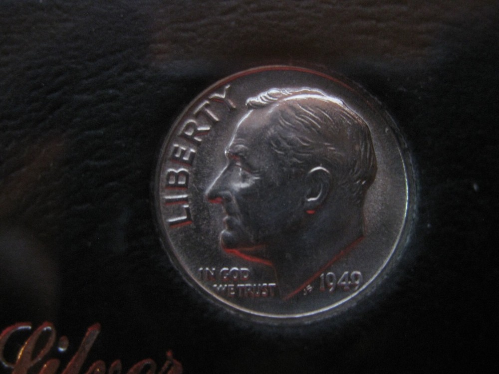 1949 P US Mint Silver Set Brilliant Uncirculated!