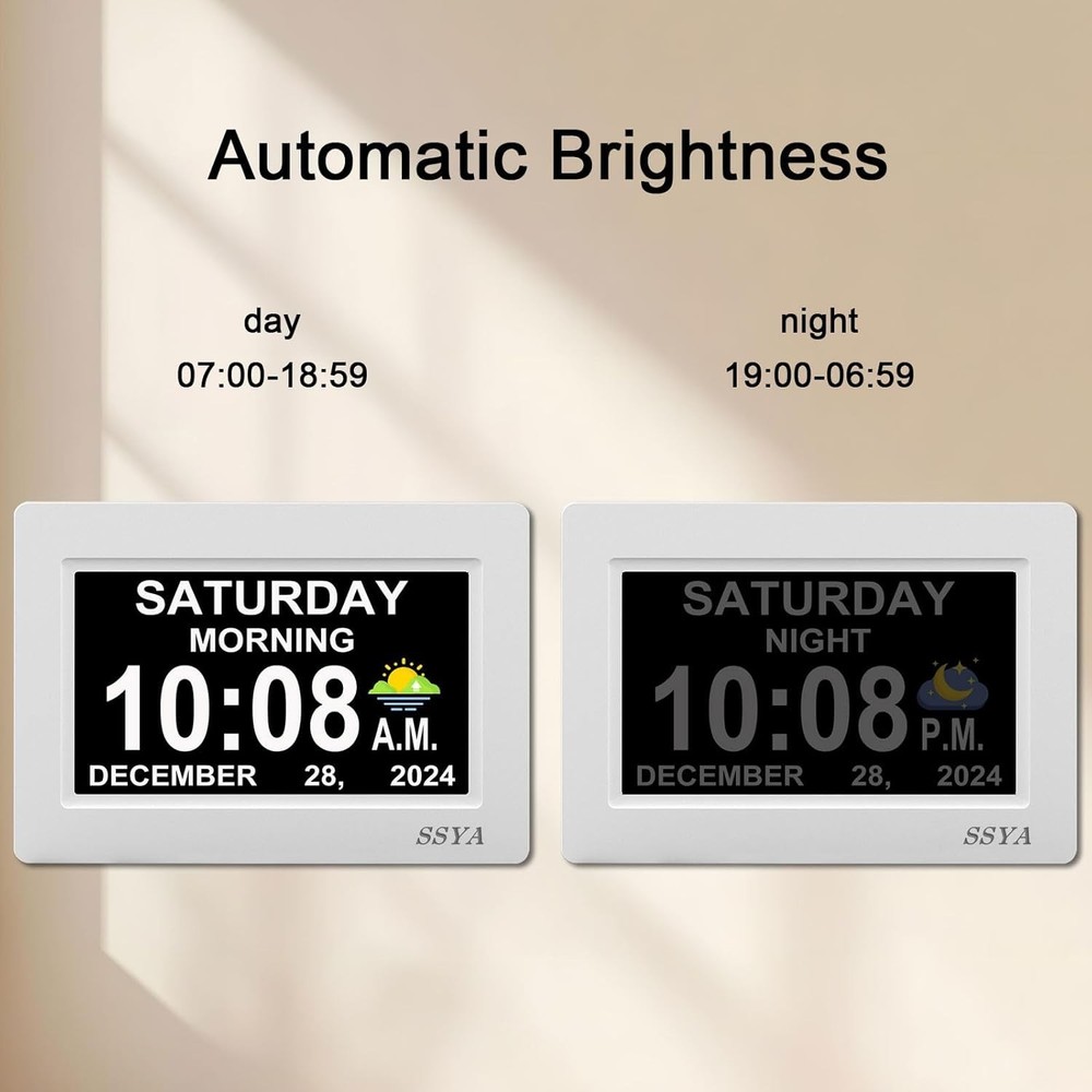 Extra-Large Digital Alarm Clock for Seniors