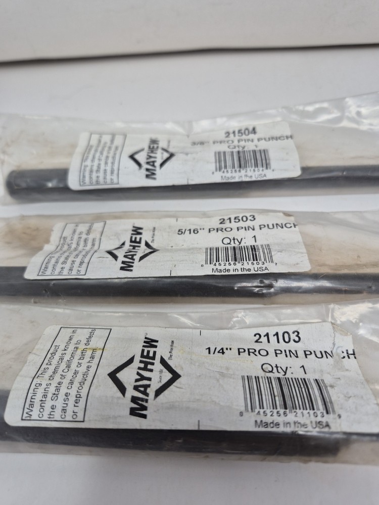 Mayhew Pro Chisels&Pin Punches